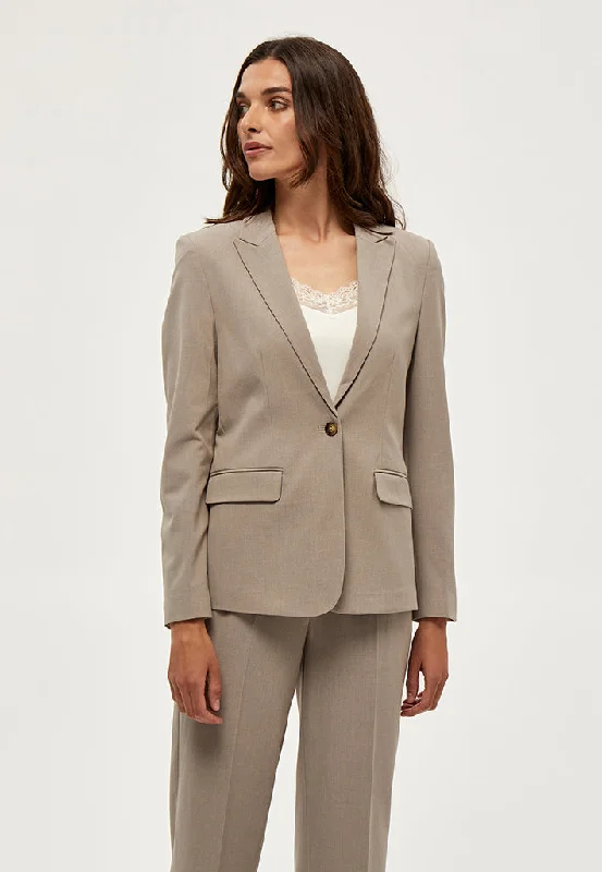 PCDiana Blazer - Crokery Beige