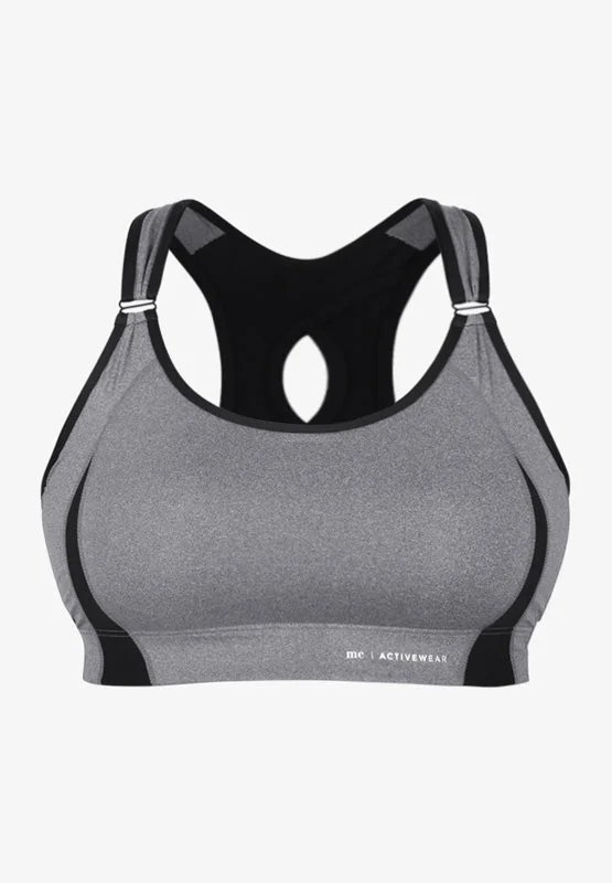 Vixen Plus Size Sports Bra - Light Grey