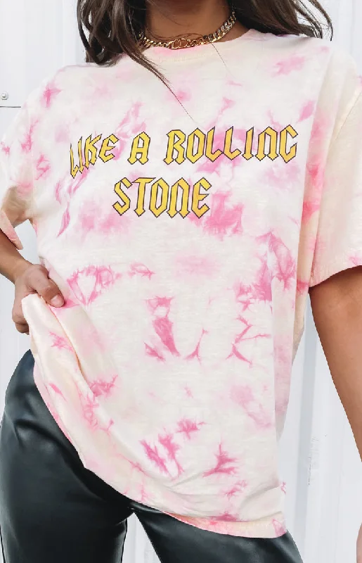 Stones Tee Pink