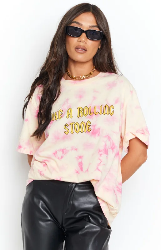 Stones Tee Pink