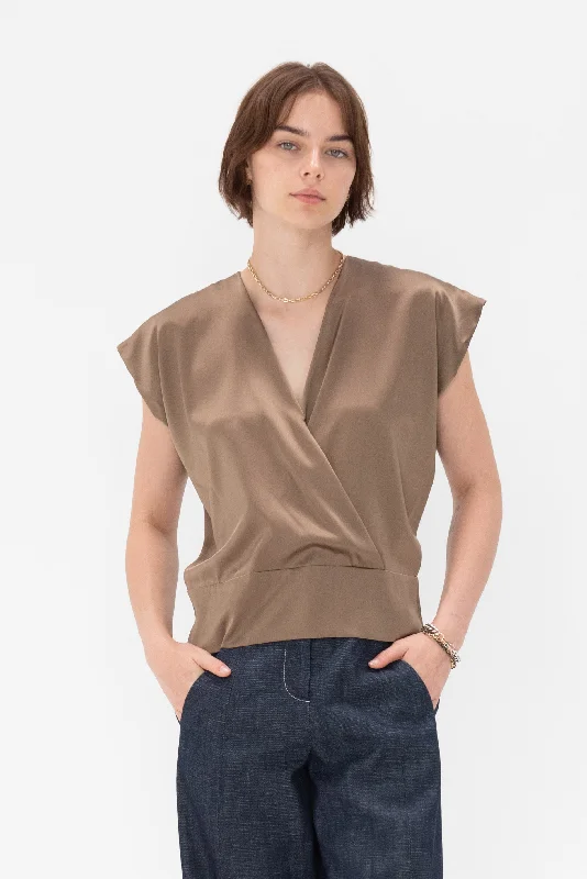 Wrap Mido Top, Olive