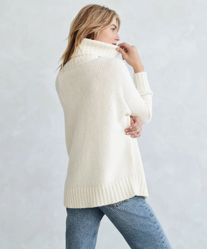 Alpaca Cocoon Turtleneck