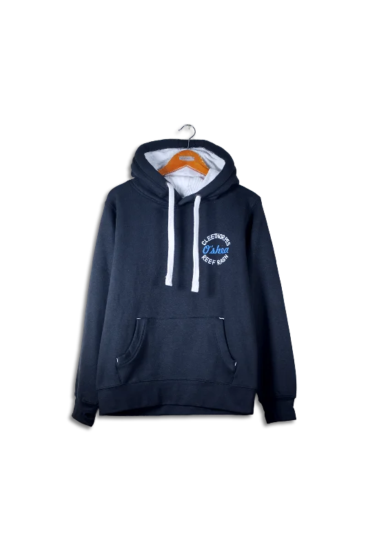 Cleethorpes Navy Overhead HOODY  - Life's a Beach-