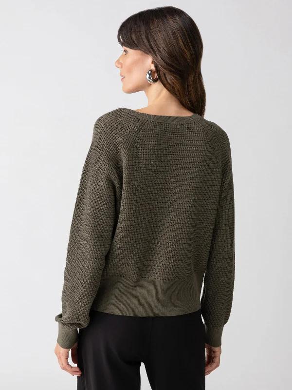 Everyday Openwork Sweater Kalamata