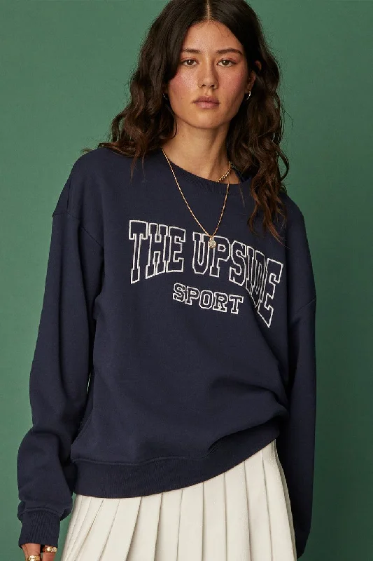 Ivy League Saturn Crew | Navy