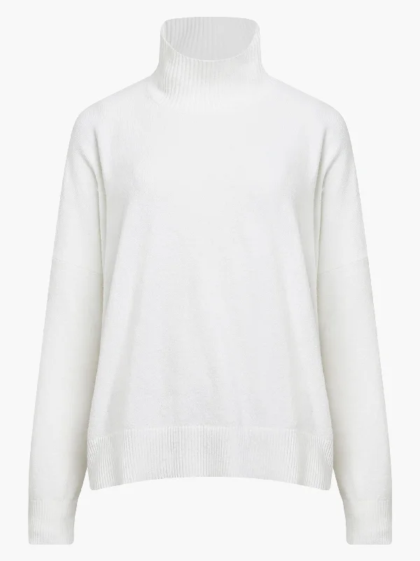 Jeanie Vhari Roll Neck Jumper