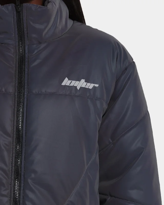 Loiter Reflective Spectrum Puffer Jacket V2 Black/Blue