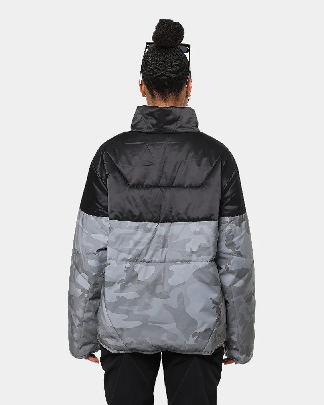 Loiter Split Spectrum Puffer Jacket Black/Camo 3M