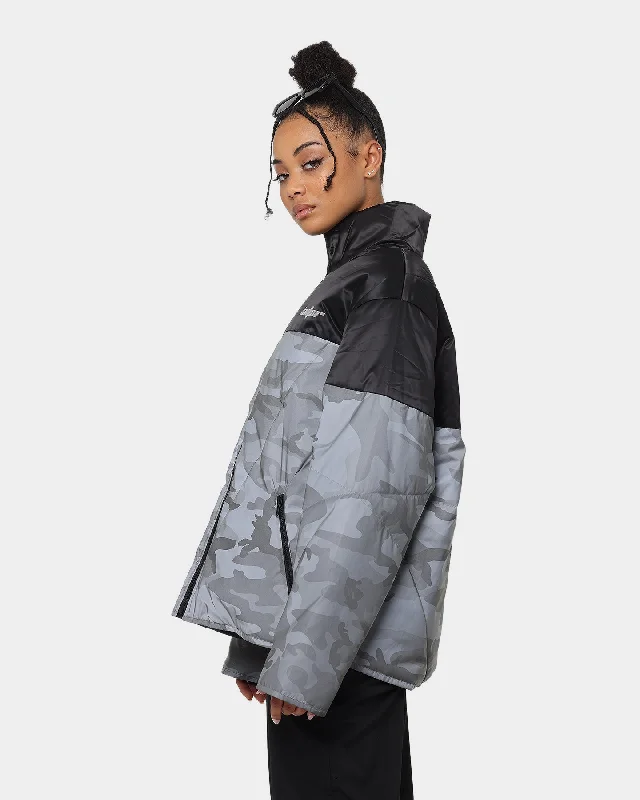 Loiter Split Spectrum Puffer Jacket Black/Camo 3M