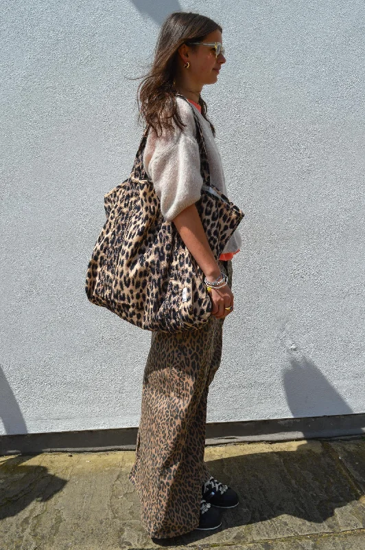 Object Seni Leopard Print Maxi Skirt