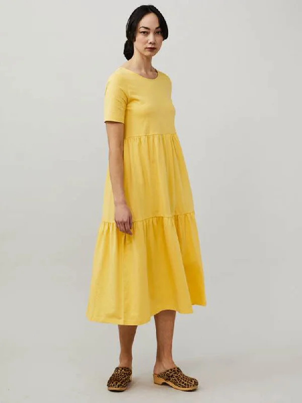 Odd Molly Camellia Dress Yellow