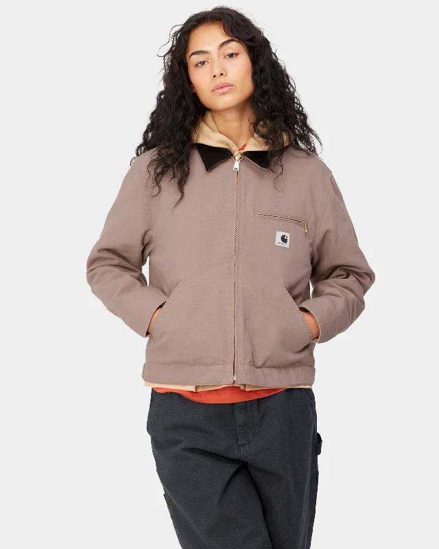 Womens OG Detroit Jacket - Lupinus / Black Rinsed