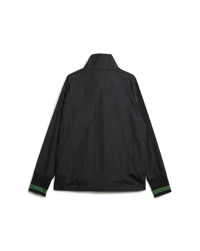 Wales Bonner Embroided Logo Track Jacket - Black