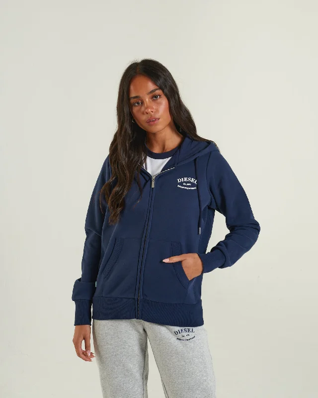 Bay Zipper Blue Navy