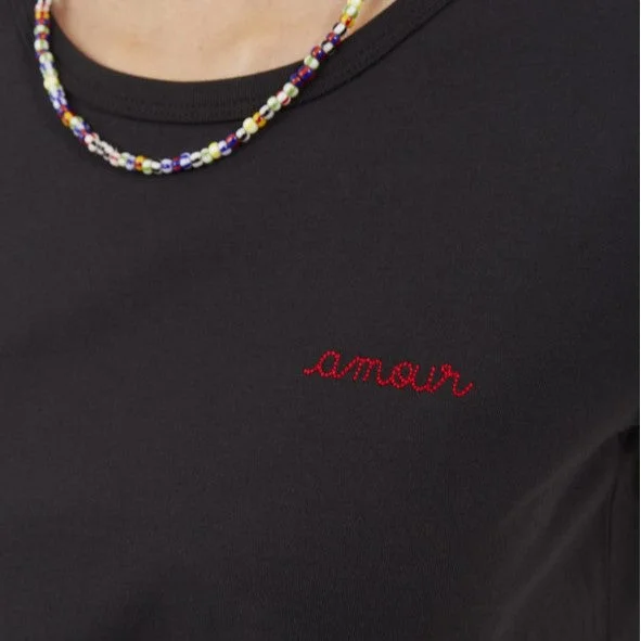 ""Amour"" Classic Tee (Black)