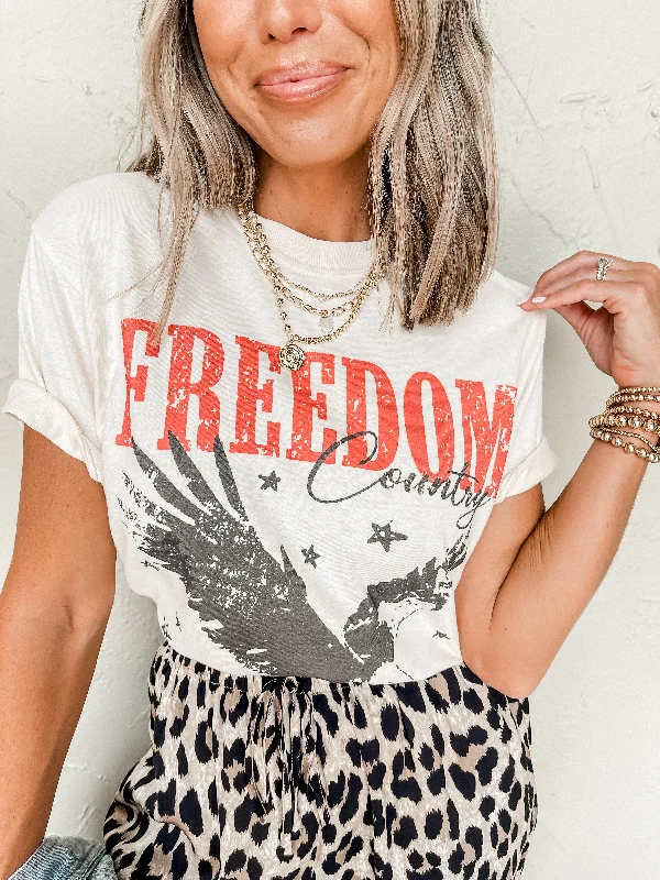 Freedom Country Eagle Graphic Tee