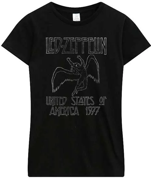 Led Zeppelin USA 77 T-Shirt