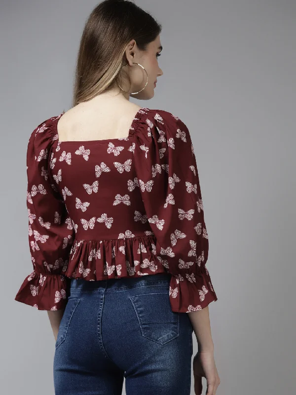 PRINTED TOP