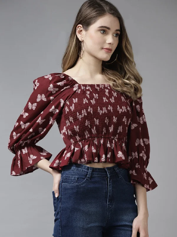 PRINTED TOP