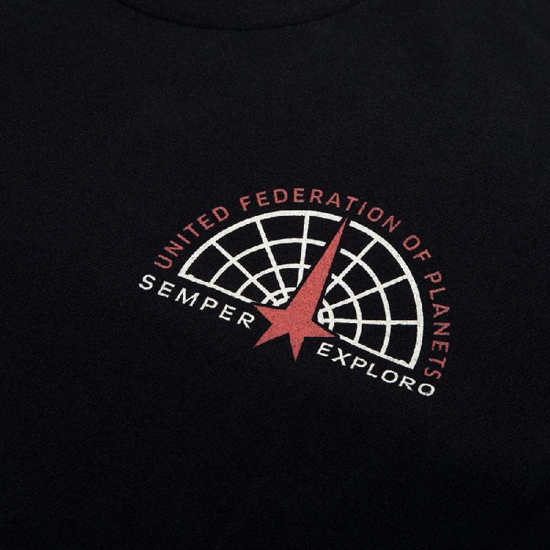 Star Trek Federation Black Tee