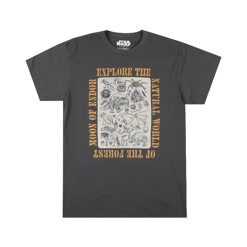 The Natural World of Endor Charcoal Tee