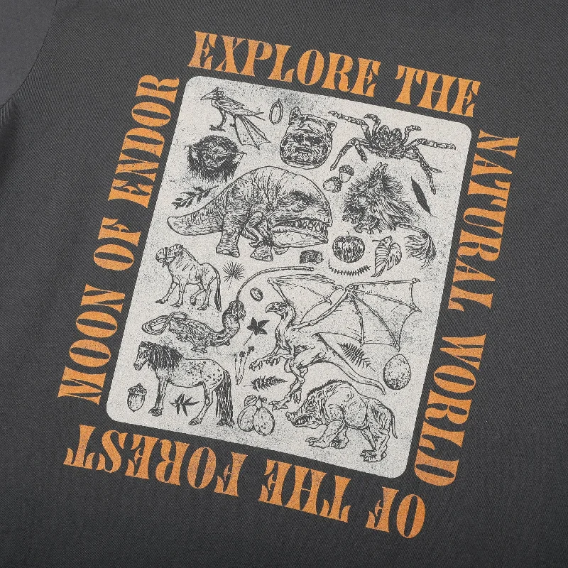 The Natural World of Endor Charcoal Tee